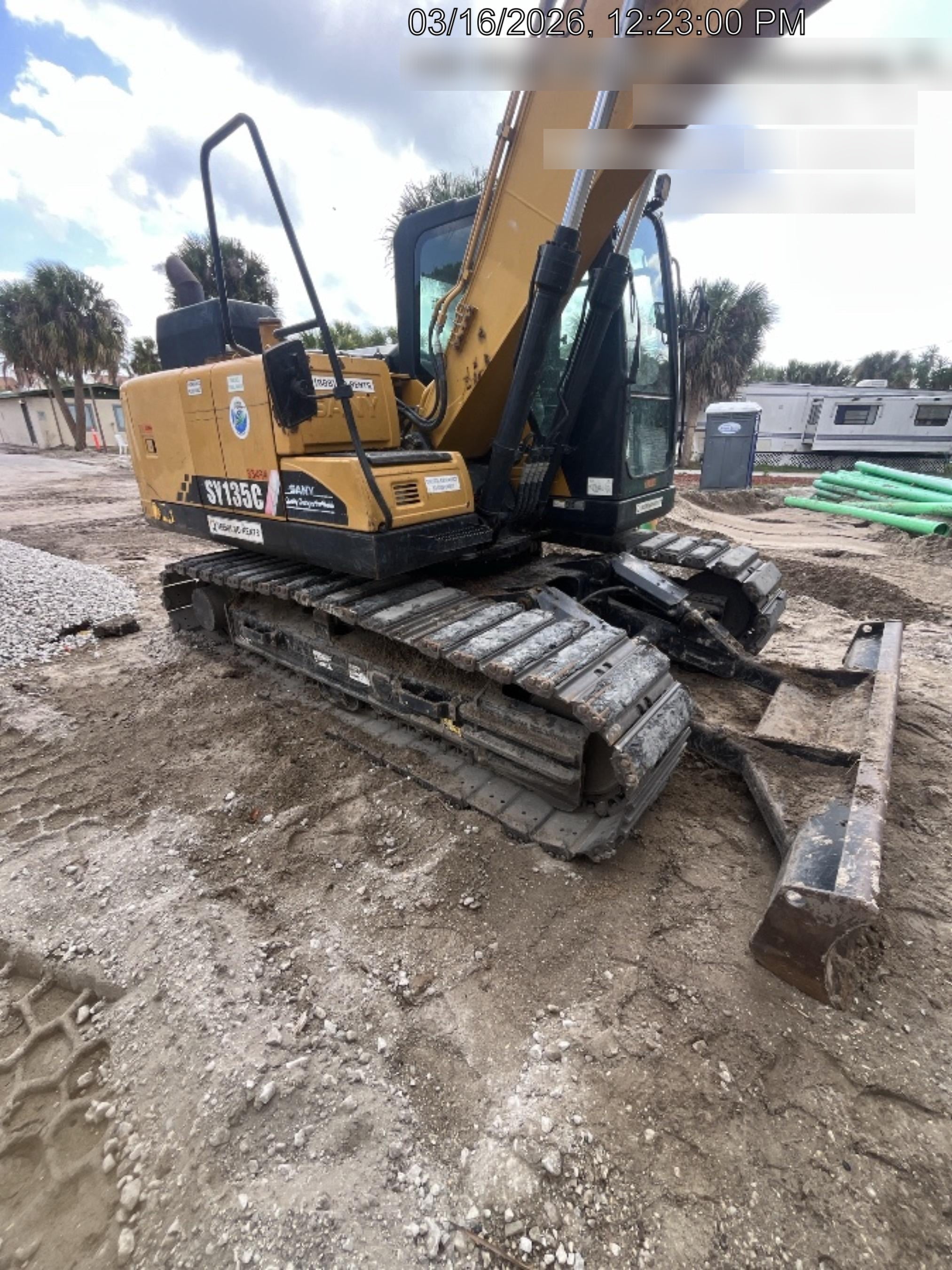 2019 SANY SY135C