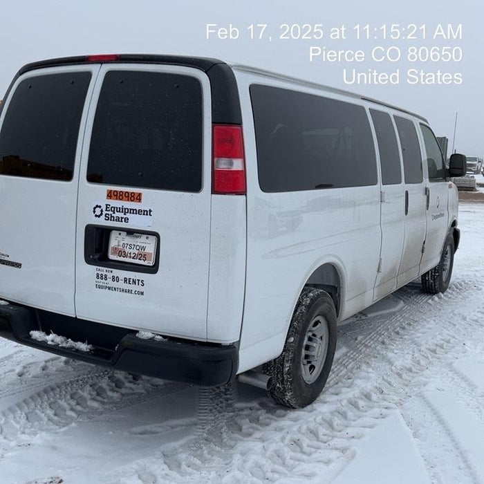 2025 CHEVROLET Express Van - Rental