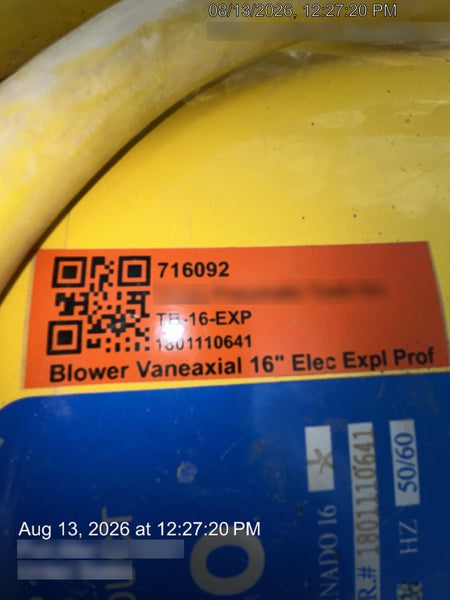 2026 TEXAS PNEUMATIC TOOLS, INC. TB-16-EXP