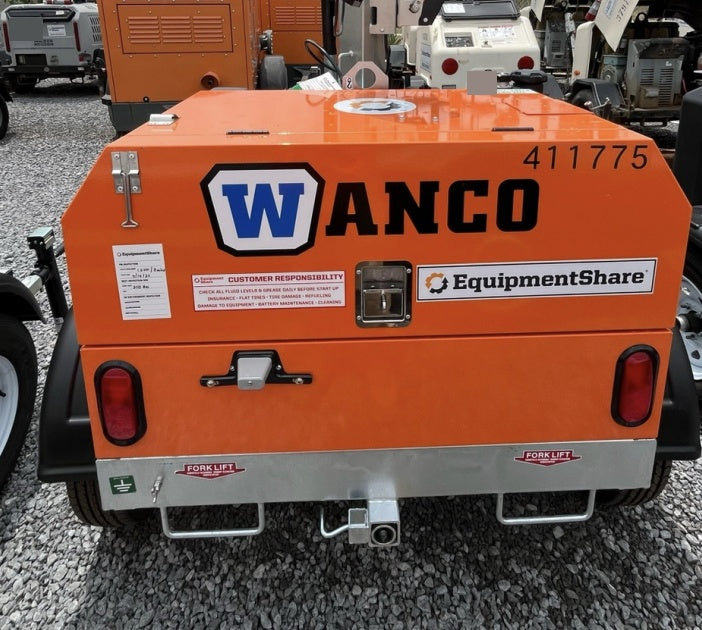 2024 Wanco WLTT-4MM4K Diesel, Deep Sea Controller, Shore Power Plug, Auto Start, (4) 350W LED Floodlights, 4kW Generator, 60 Gal Fuel Tank, 2" Ball, T3