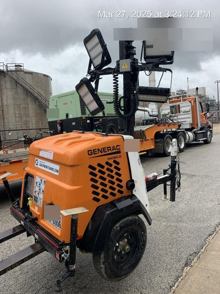 2023 Generac MLT2 Diesel, Flex Switch 120V Input, Powerzone Controller, 
(4) 320W LED Lights, 4kW Generator, 39.9 Gal Fuel Tank, 2" Ball, T3