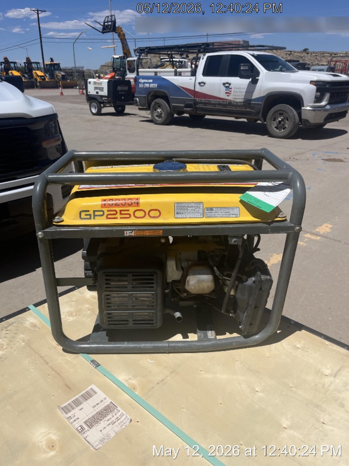 2021 WACKER NEUSON GP2500A