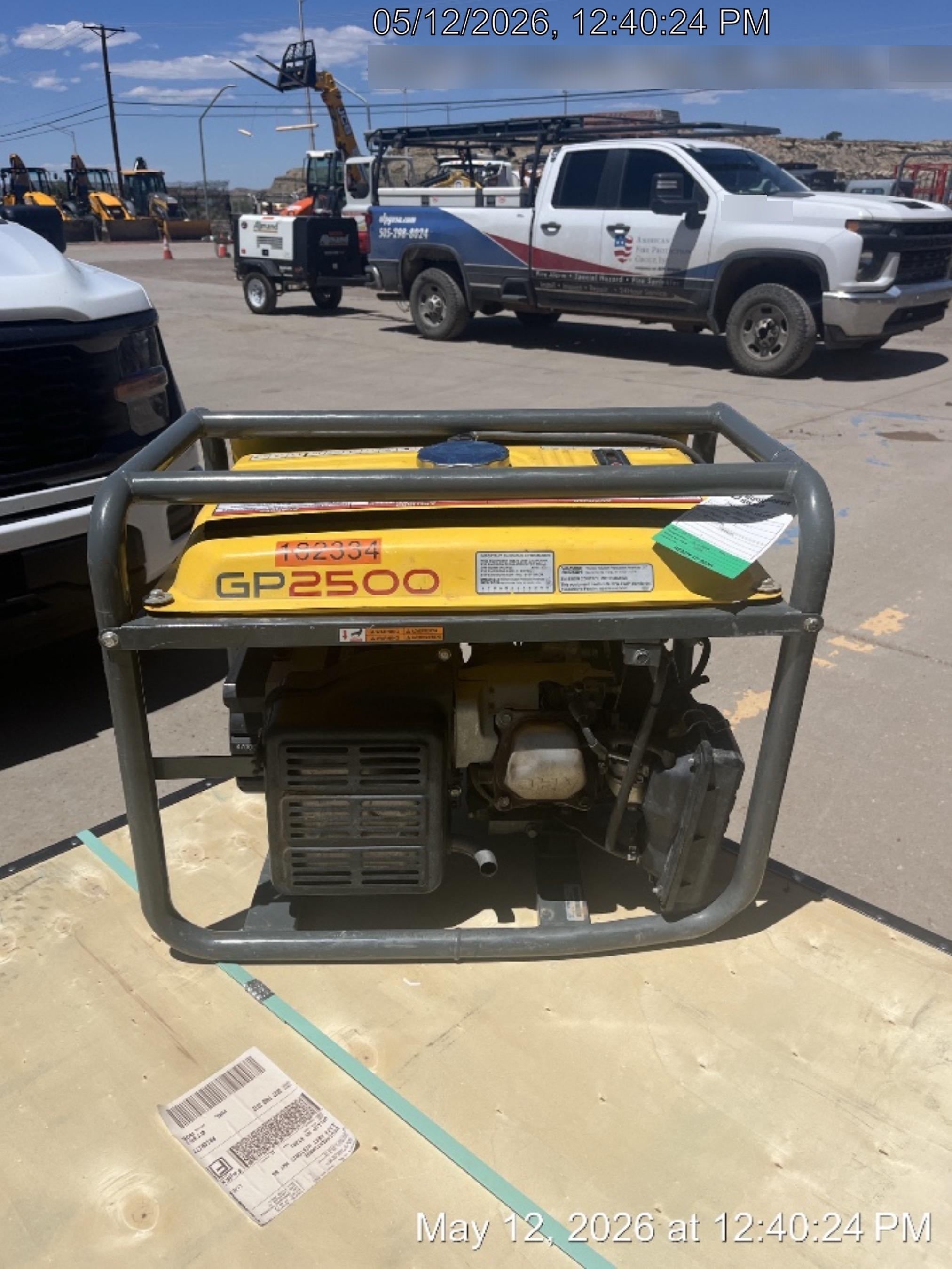 2021 WACKER NEUSON GP2500A