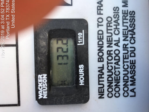 2019 Wacker Neuson LTV6L-MH Standard Options, ES Track Hardware, Fuel Level Sensor