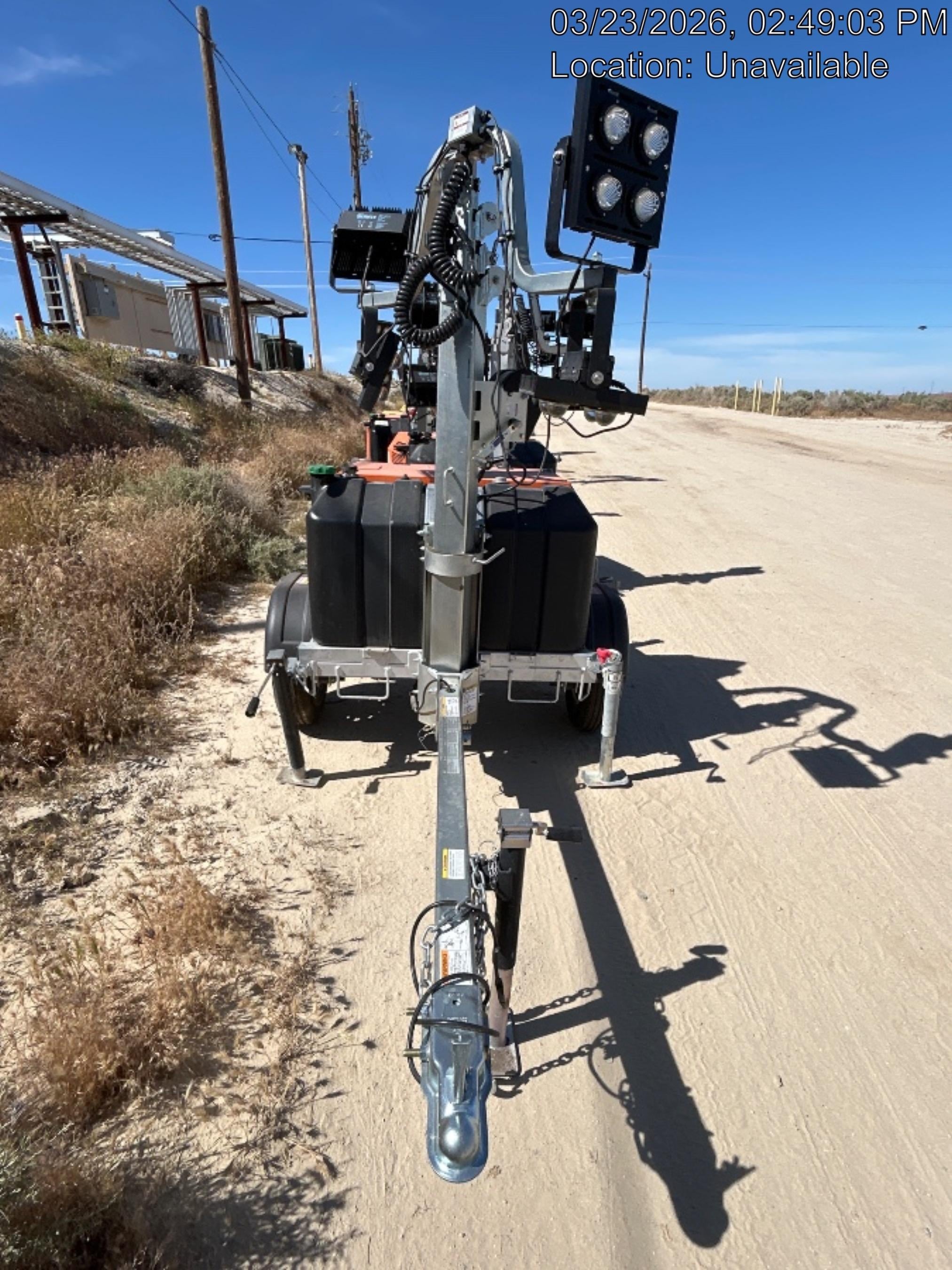 2024 Wanco WLTT-4MM4K Diesel, Deep Sea Controller, Shore Power Plug, Auto Start, (4) 350W LED Floodlights, 4kW Generator, 60 Gal Fuel Tank, 2" Ball, T3