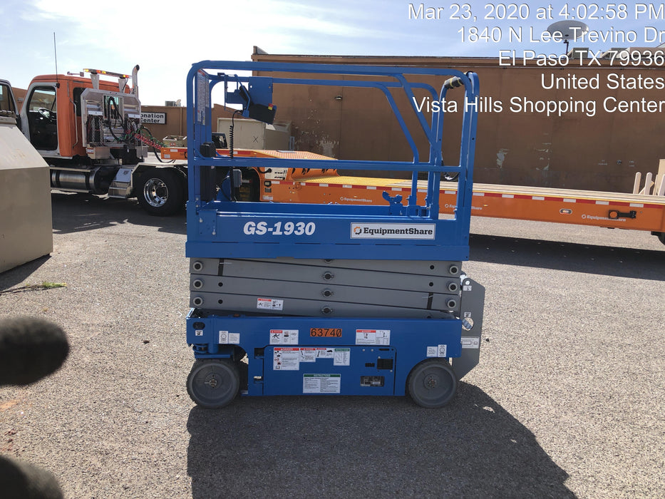 2020 Genie GS-1930 Standard Machine