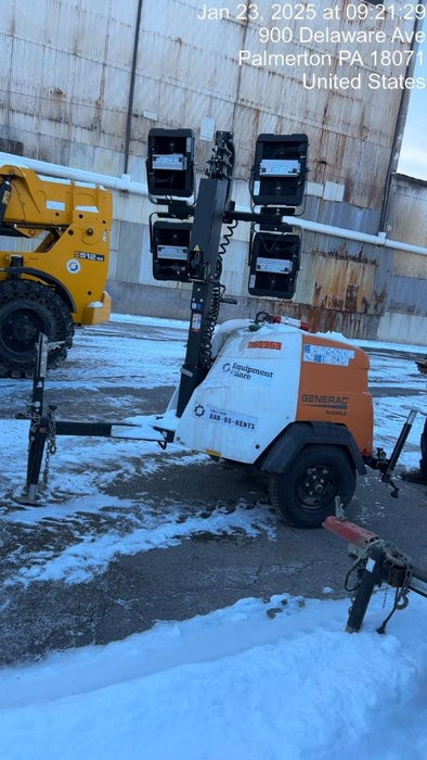 2023 Generac MLT2 Diesel, Flex Switch 120V Input, Powerzone Controller, 
(4) 320W LED Lights, 4kW Generator, 39.9 Gal Fuel Tank, 2" Ball, T3