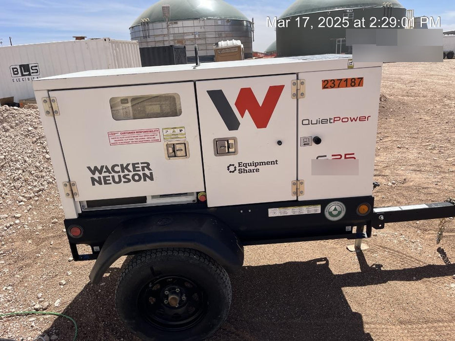 2022 WACKER NEUSON G25