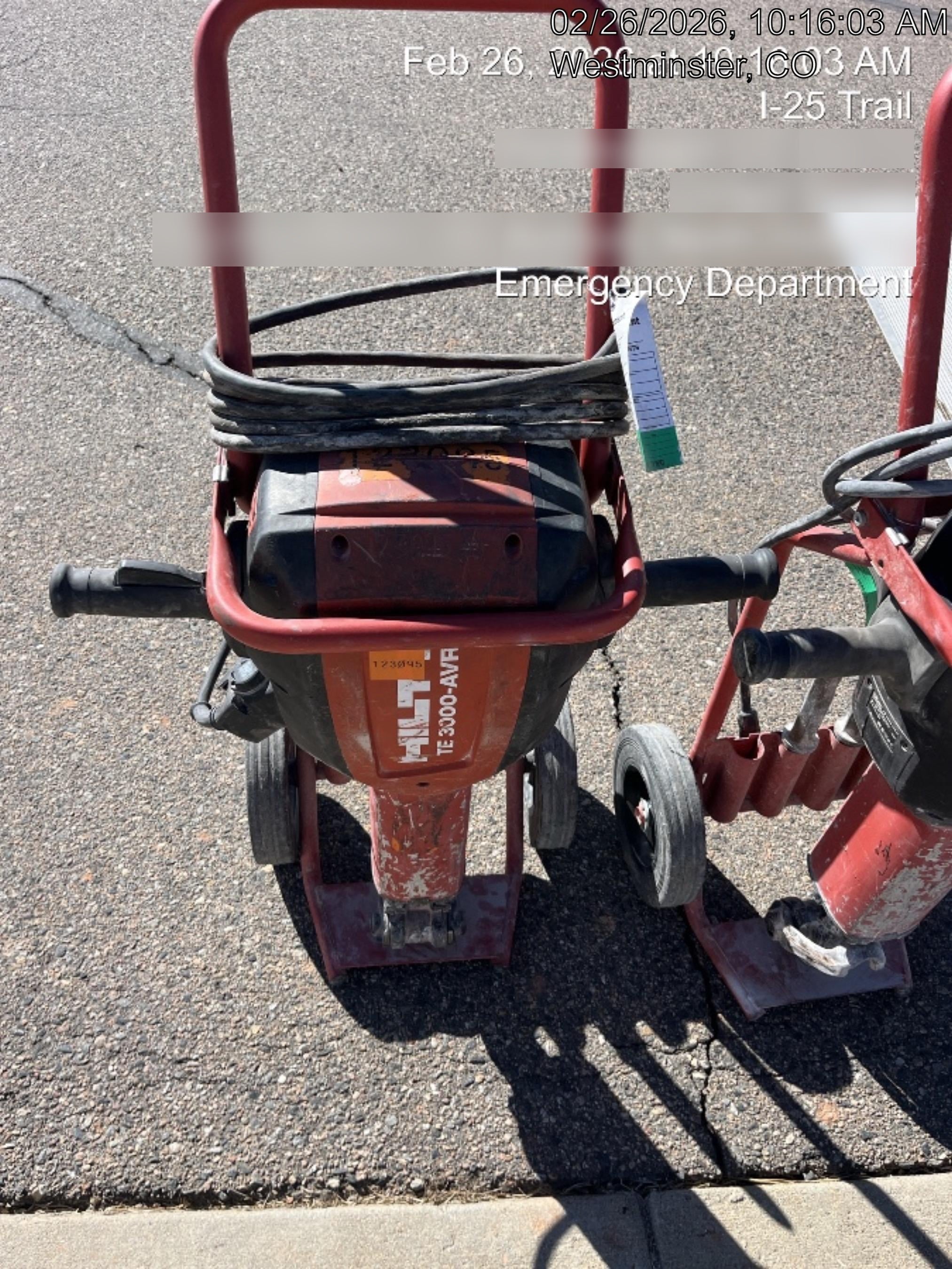 2020 HILTI TE 3000-AVR