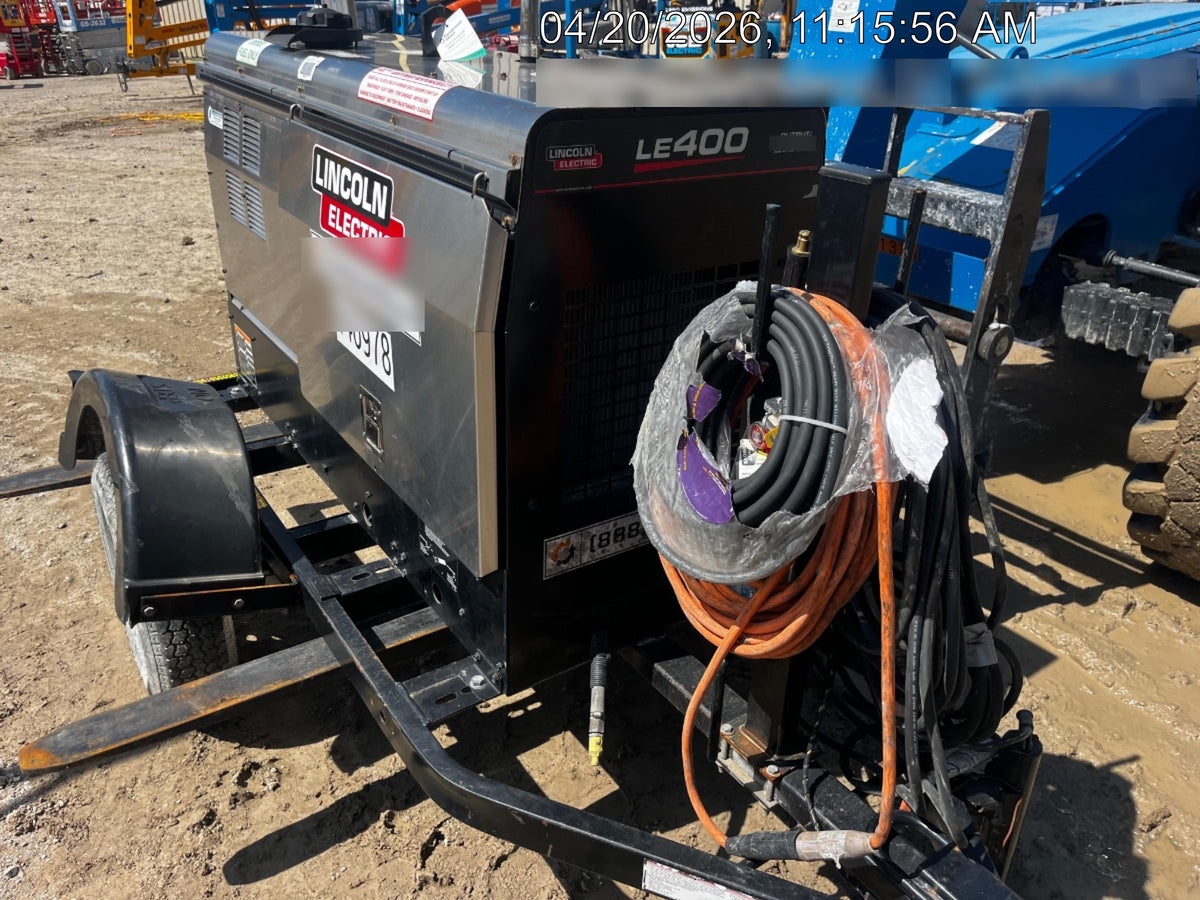 2024 Lincoln Electric LE400 Kubota V1505, Trlr, Cable Rack, Light Kit, ES Decals, T3