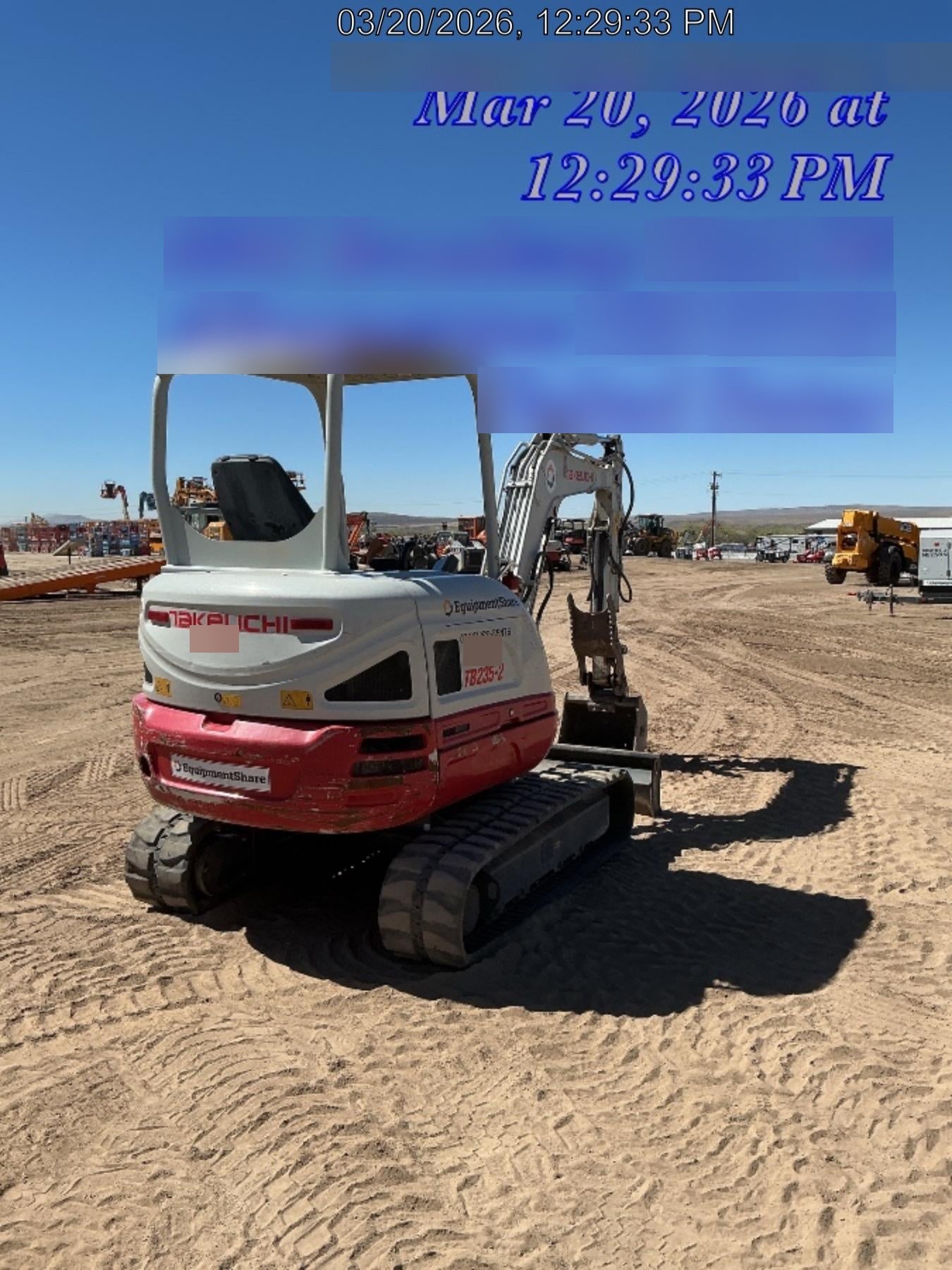 2020 TAKEUCHI TB235-2R