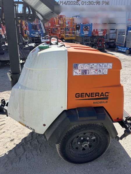 2025 Generac MLTS-4 Diesel, Mitsubishi L2E, 7.1 hp @1800 rpm, Flex Switch 120V Input, Powerzone Controller, (4) 320W LED Lights, 4kW Generator, 39.9 Gal Fuel Tank, 2" Ball, T3, ES Decals
