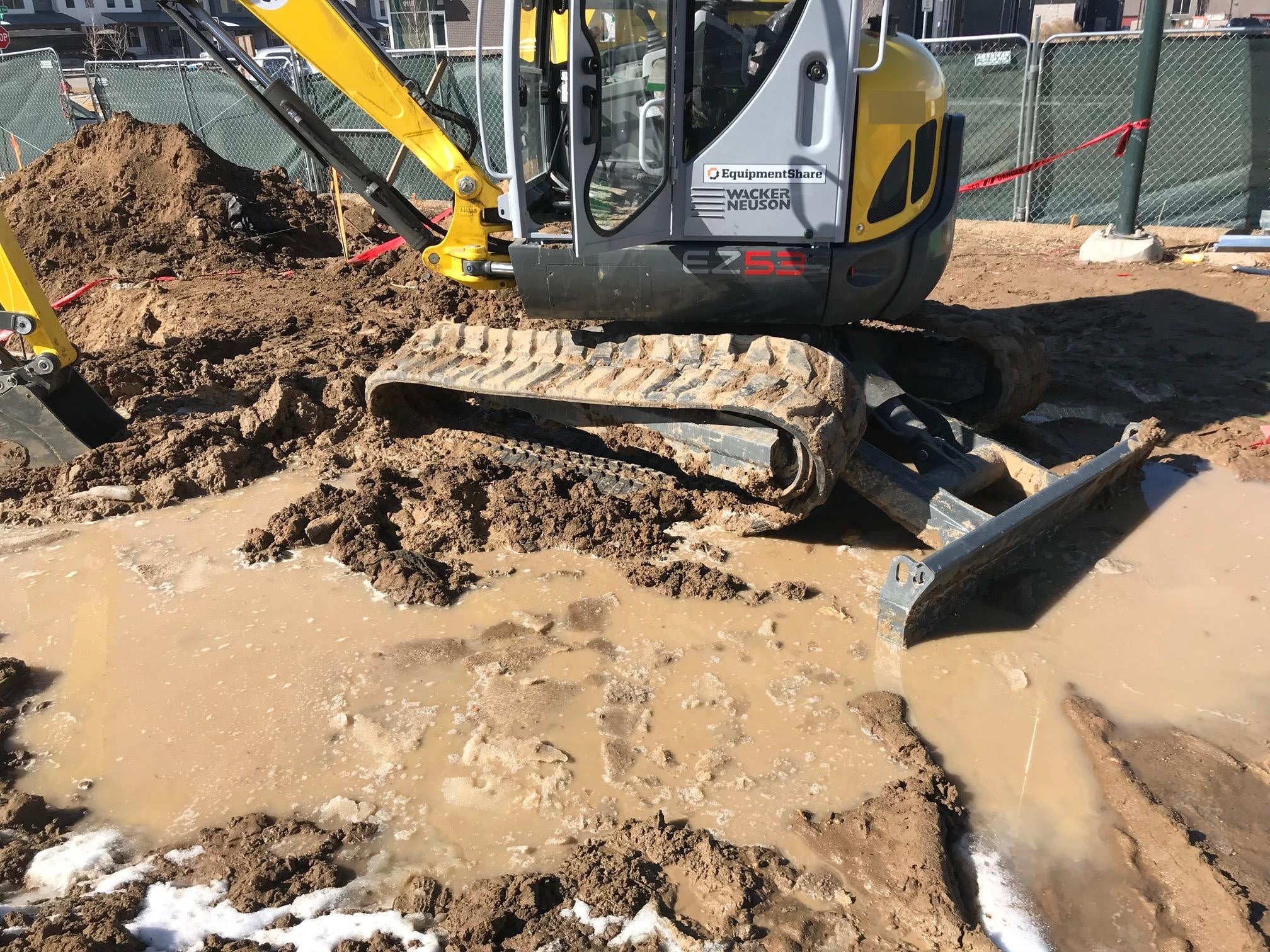 Wacker Neuson EZ38 EZ38 8K Track Excavator, TRK, LGD, CANOPY,  Bucket
