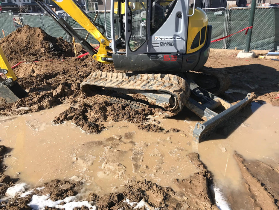 Wacker Neuson EZ38 EZ38 8K Track Excavator, TRK, LGD, CANOPY,  Bucket