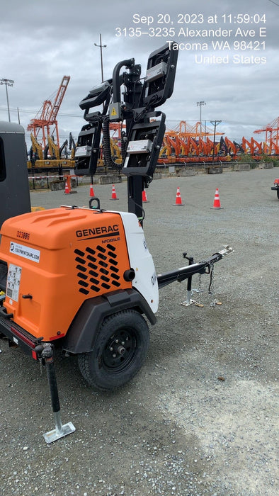 2023 Generac MLT2 Diesel, Flex Switch 120V Input, Powerzone Controller, (4) 320W LED Lights, 4kW Generator, 39.9 Gal Fuel Tank, 2" Ball, T3