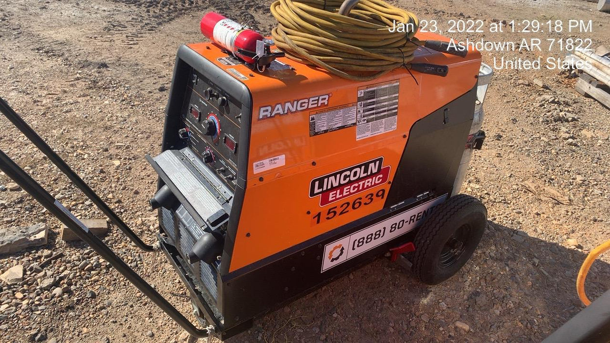 2021 Lincoln Electric Ranger 305 LPG LPG One-Pak (includes undercarriage, tank holder & tank strap) ORANGE