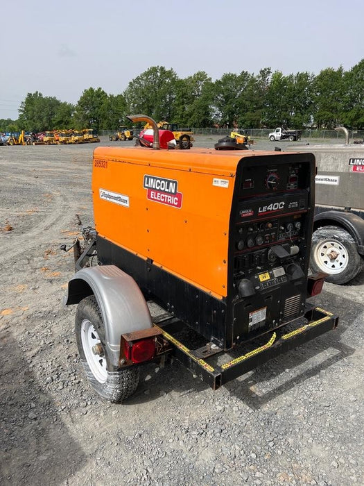 2022 Lincoln Electric LE400 Kubota V1505, Trlr, Cable Rack, Light Kit, ES Decals, T3