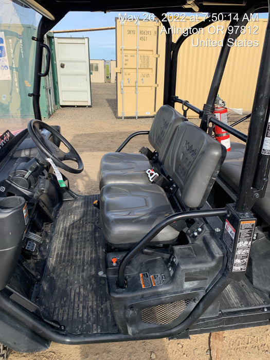 2021 Kubota RTV-X1140W-H Plastic Canopy, Windshield Acrylic Clear, LED Strobe Light, Wire Harness Kit, Back up Alarm