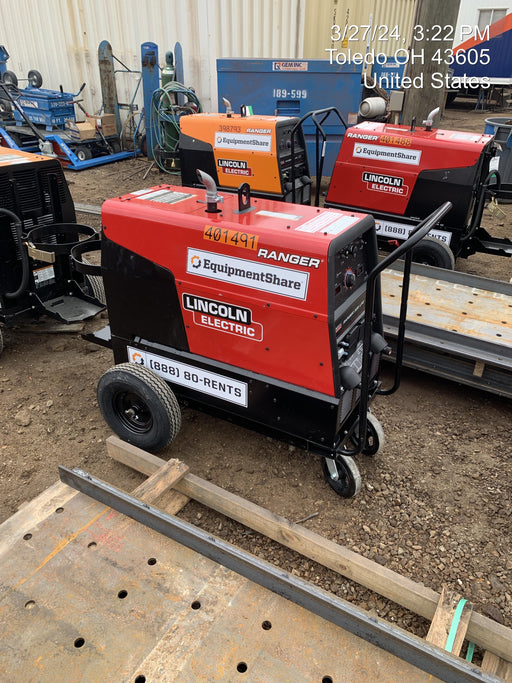 2024 Lincoln Electric Ranger 305 LPG Ranger 305 LPG, Undercarriage, Tank Holder & Strap, 10kw AC Gen, 25hp Kohler LPG Eng