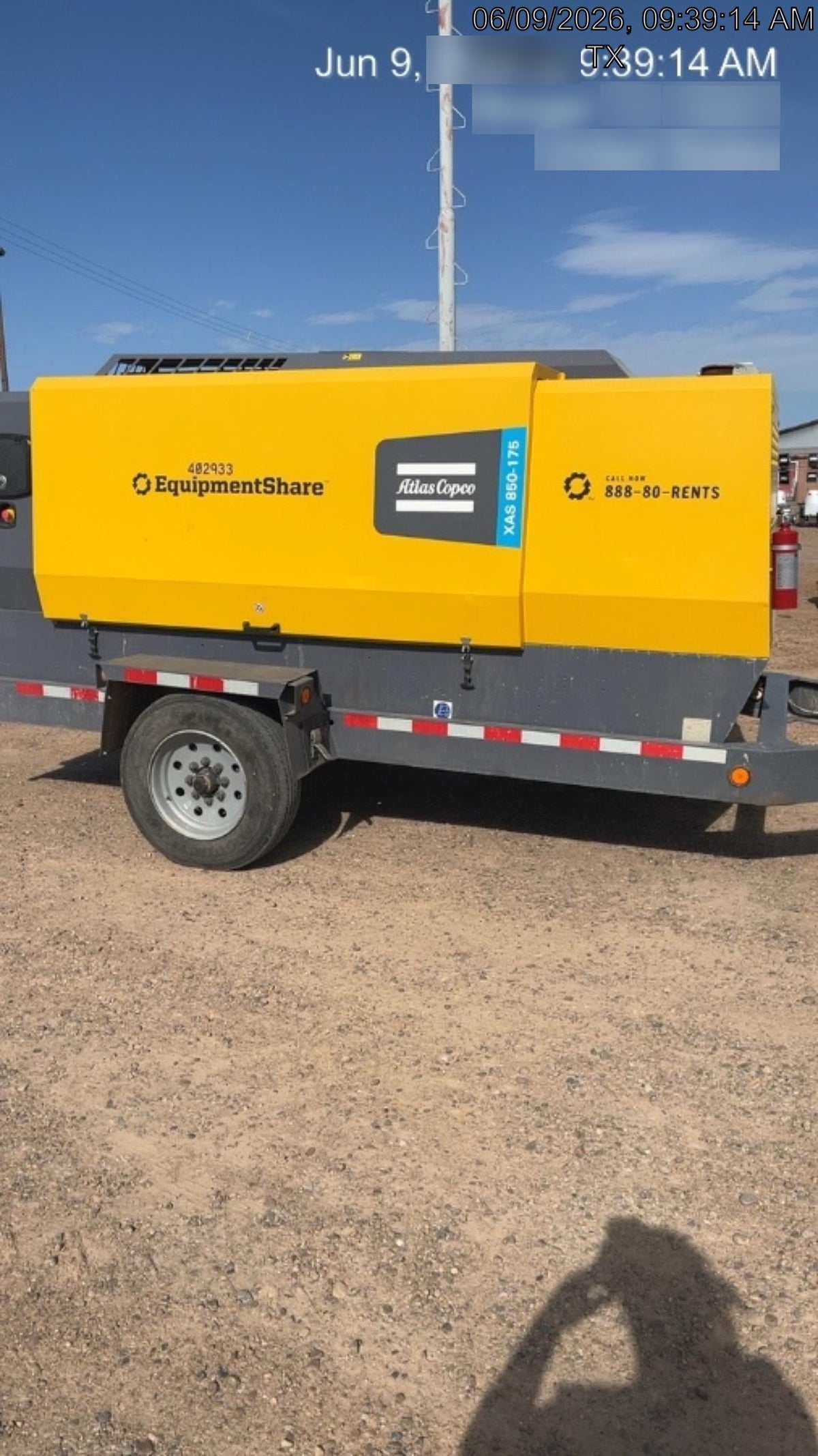 2024 ATLAS COPCO XAS 850