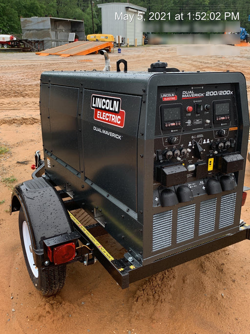 2021 Lincoln Electric Dual Maverick 200/200X Ready Pak 3 (includes trailer, cable rack, fender light kit)