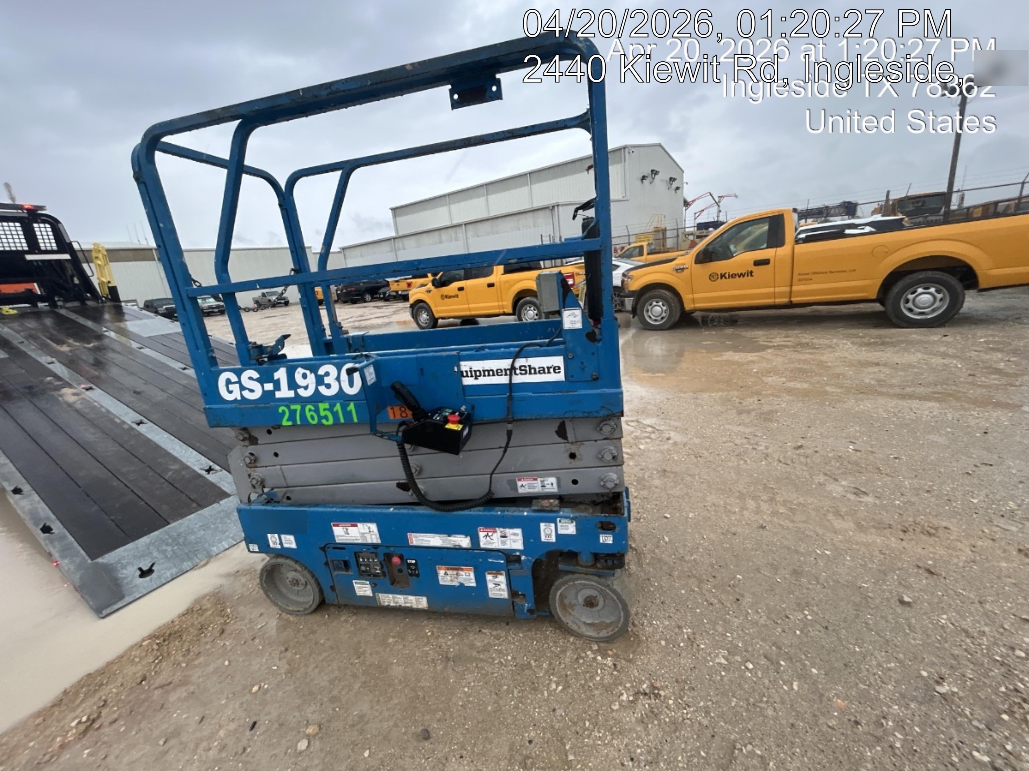 2018 Genie GS-1930 Genie GS-1930 Scissor Lift w/Standard Options