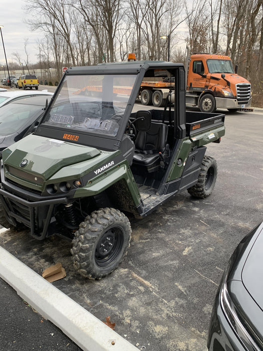 2021 Yanmar YU1000 Canopy, Steel Wheel, Poly WindShield, Beacon, Backup Alarm