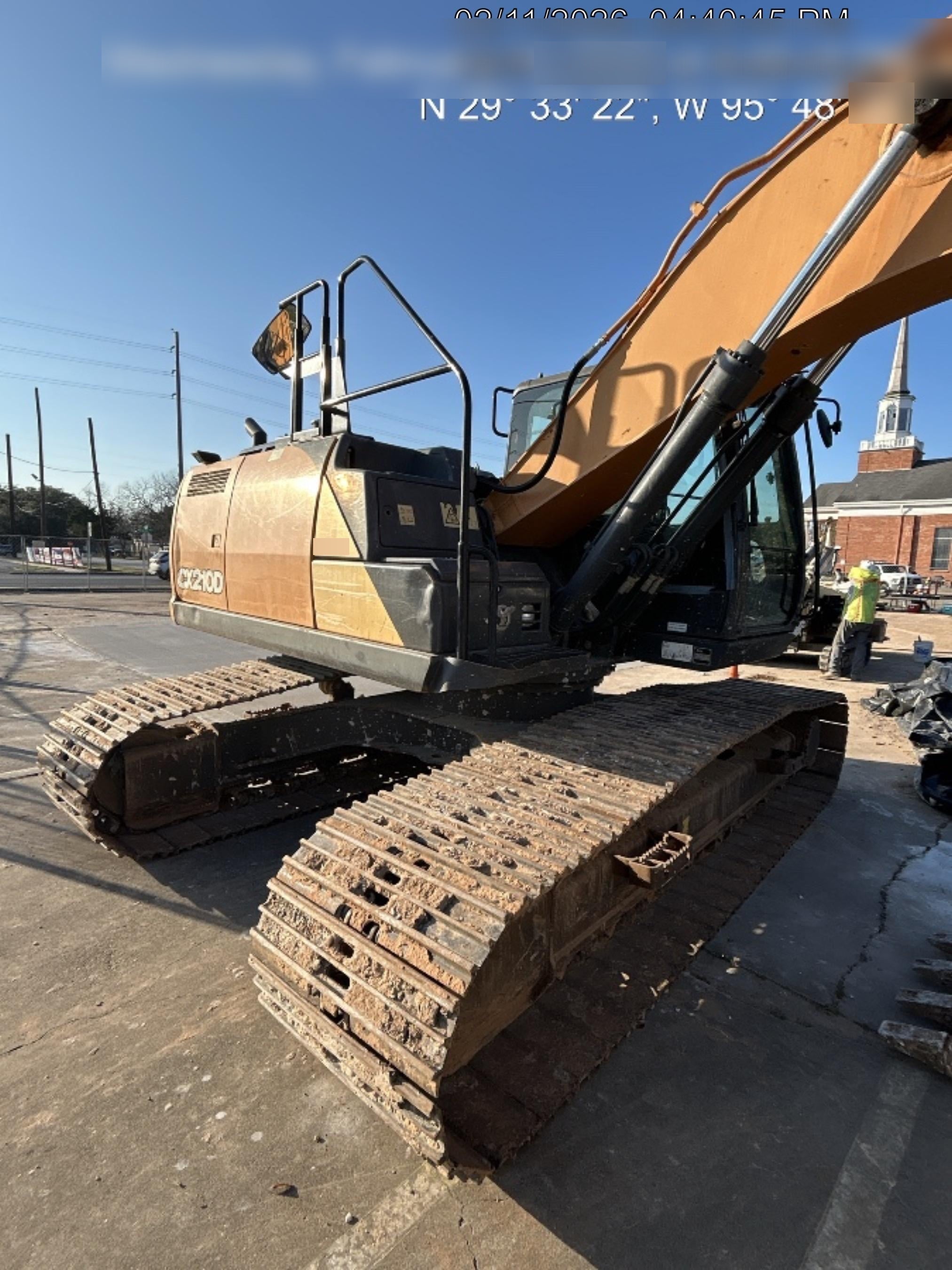2021 CASE CX210D