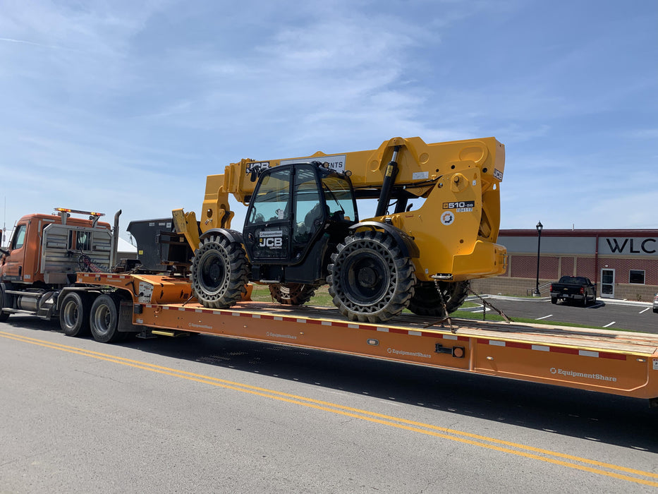 2020 JCB 510-56 Cab/Heat/Air, Solid Tires, Work Lights, Beacon, Aux Hydraulics, Back up Alarm, Lifting Eye, ES Decals