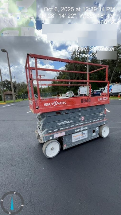 2018 Skyjack SJIII-3226 Skyjack SJIII3226 Scissor Lift w/Trojan Batteries