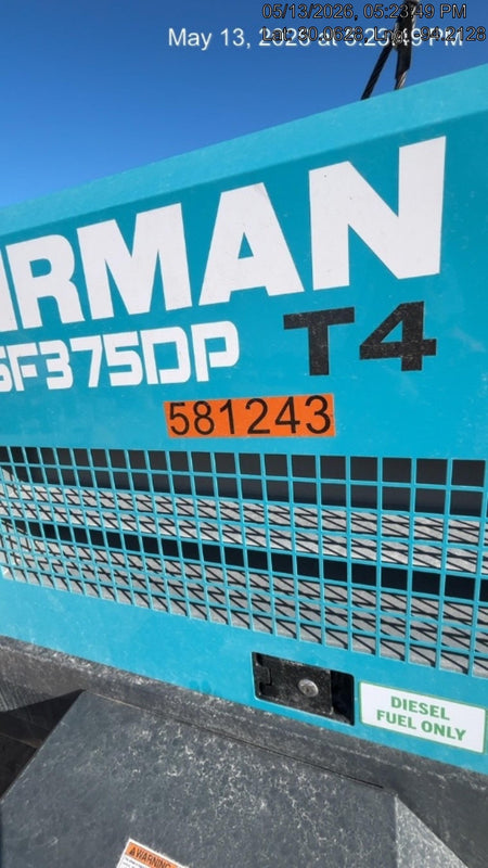 2025 AIRMAN PDSF375DP-6E1