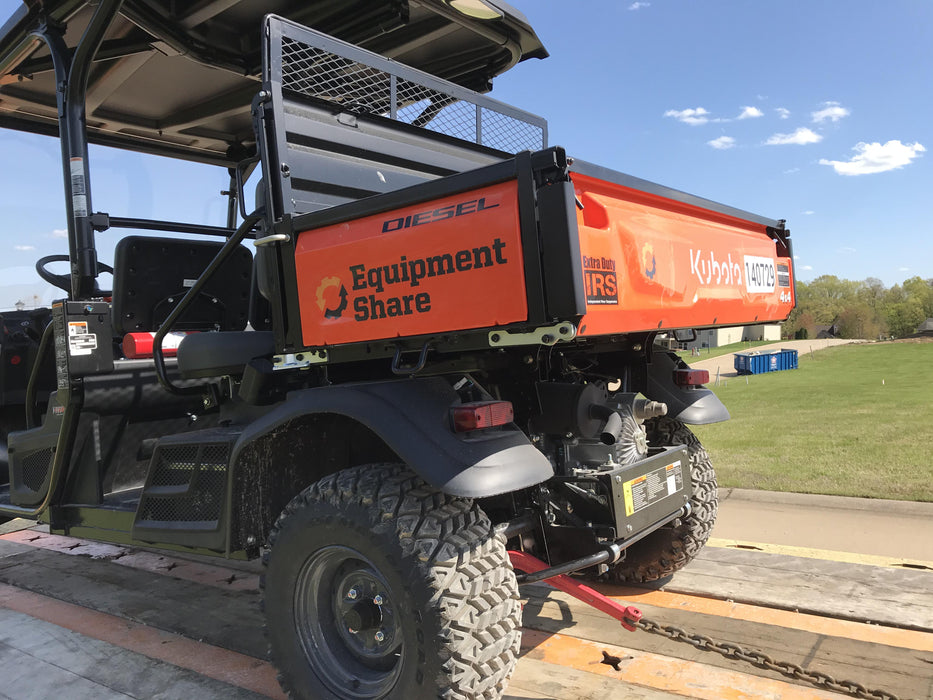 2021 Kubota RTV-X1140W-H Plastic Canopy, Windshield Acrylic Clear, LED Strobe Light, Wire Harness Kit, Back up Alarm