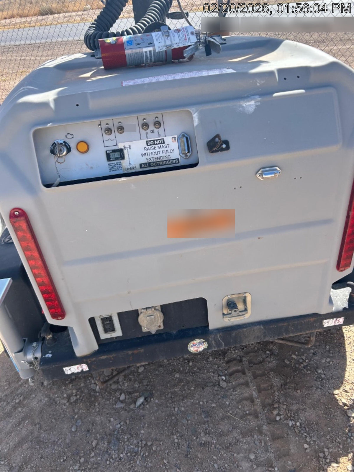2018 Wacker Neuson LTV6K-MH Wacker Neuson LTV6K Towable Light Tower