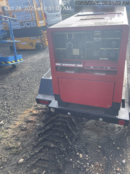 2022 Shindaiwa DGW400MDL Kubota D902 Engine, 23 HP, Dual Op Welder, Wire, Arc, Droop Stick, Tig, and CC Stick Functionality, Simulphase, 3 Phase and 1 Phase Gen Output, Single Axle NB Trlr, Slr Trckl Chrg 12V 12W, Fire Ext