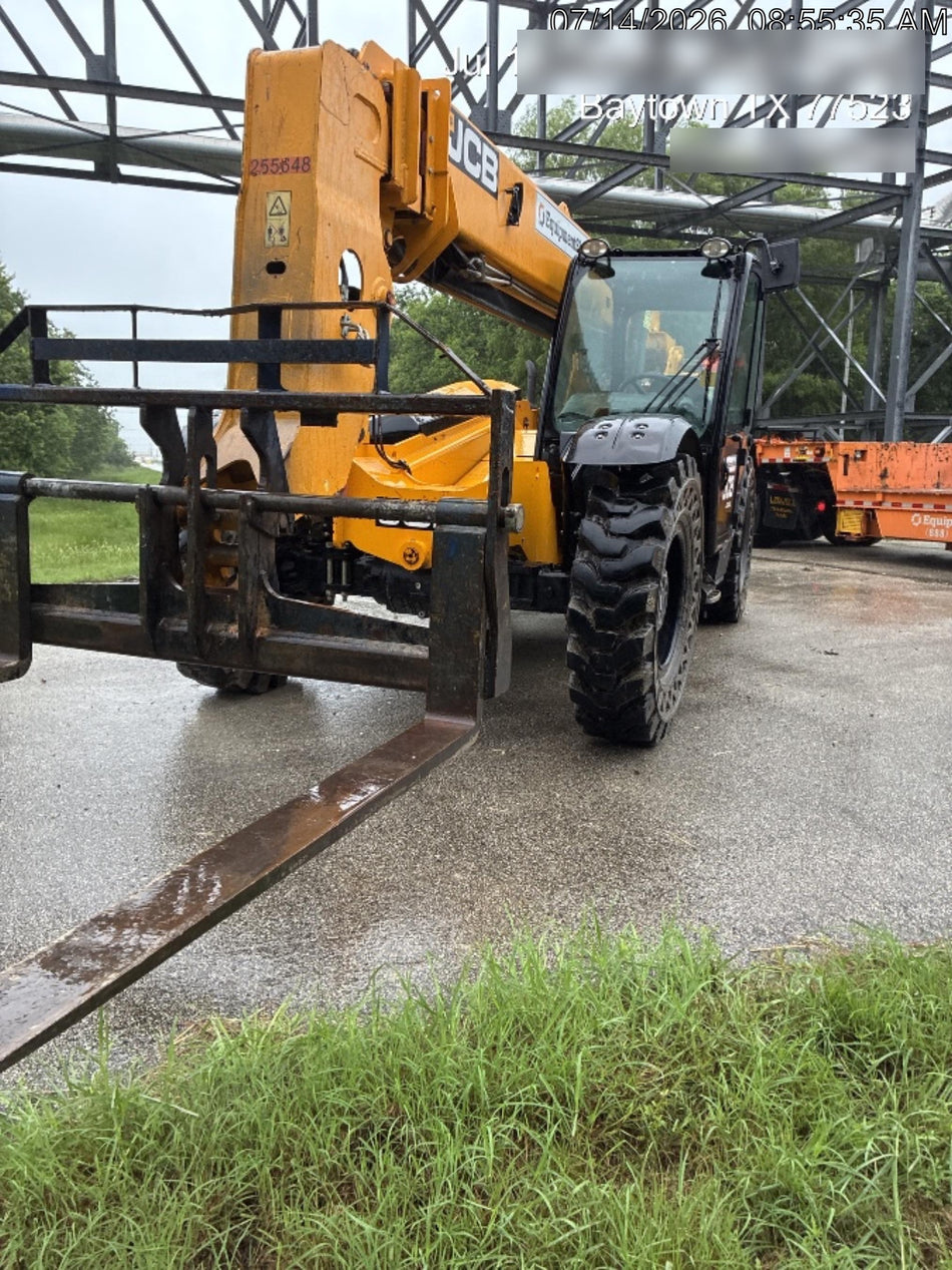 2022 JCB 509-42 74Hp Dsl, Cab/Heat/Air, Sld Tires, LED WL, Bcn, L Hook, EST