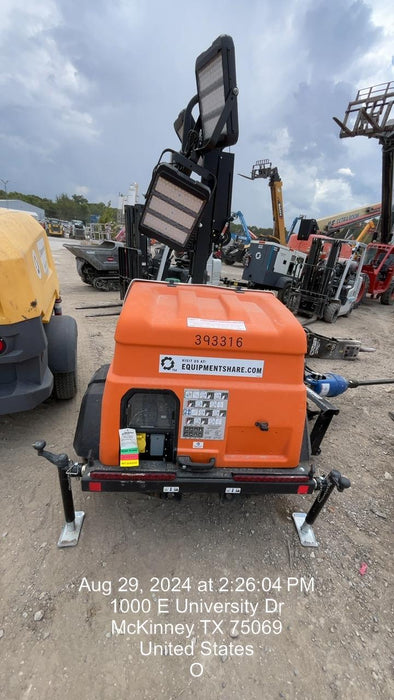 2024 Generac MLT2 Diesel, Flex Switch 120V Input, Powerzone Controller, 
(4) 320W LED Lights, 4kW Generator, 39.9 Gal Fuel Tank, 2" Ball, T3