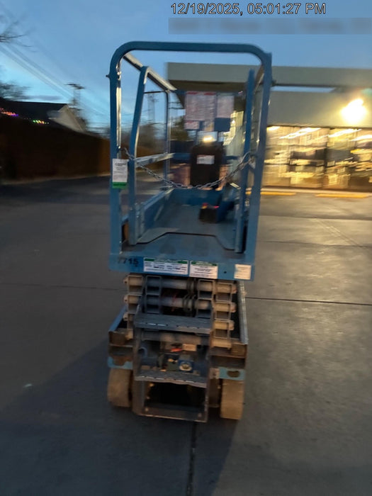 2018 Genie GS-1930 Genie GS-1930 w/Fixed Rail, Chain Entry