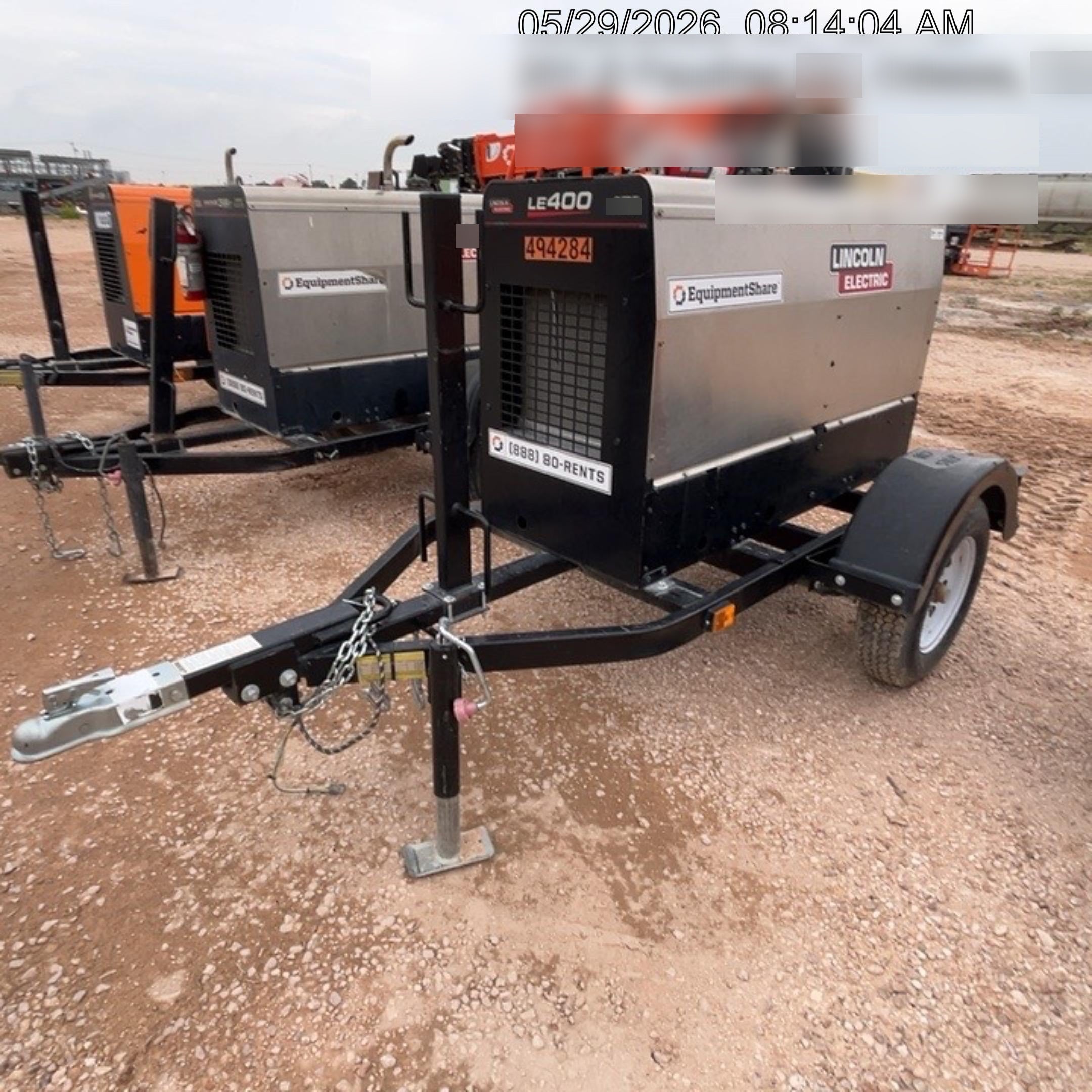 2024 Lincoln Electric LE400 Kubota V1505, Trlr, Cable Rack, Light Kit, ES Decals, T3