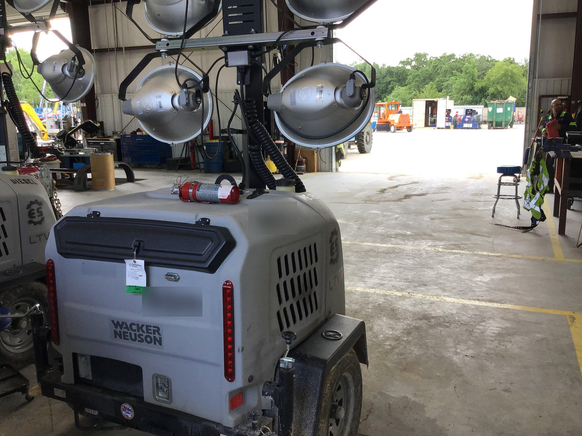 2018 Wacker Neuson LTV6L-MH Wacker Neuson LTV6L Mobile Light Tower w/Fuel Level Sensor Installed