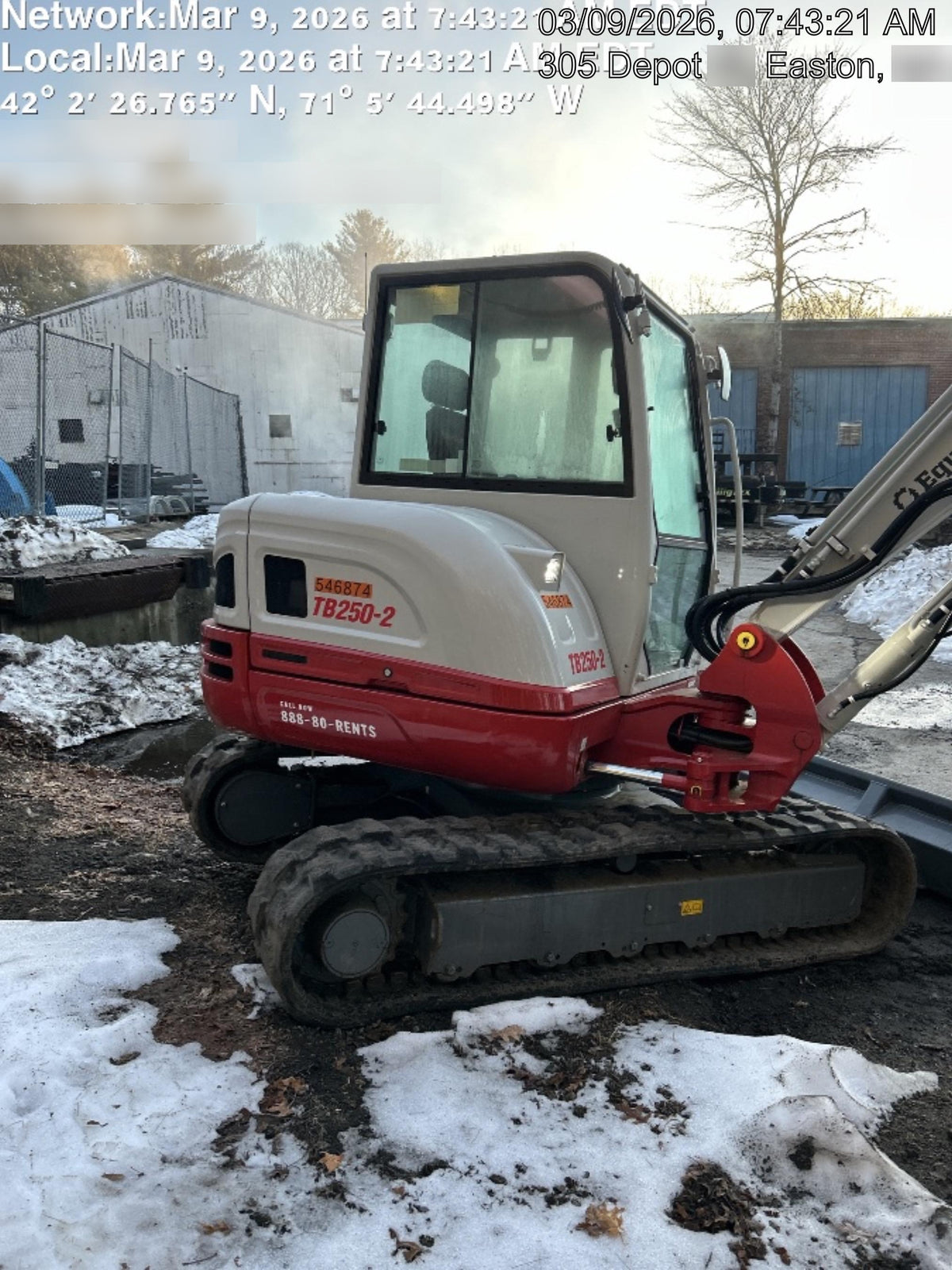 2025 TAKEUCHI TB250-2CR