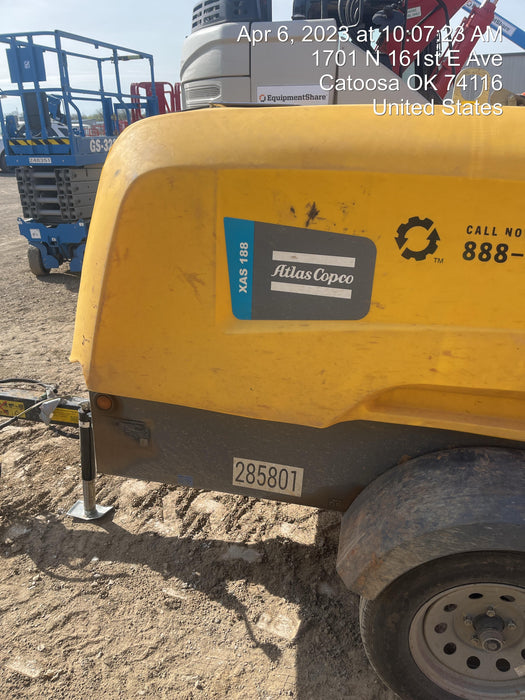 2022 ATLAS COPCO XAS188 CWK
