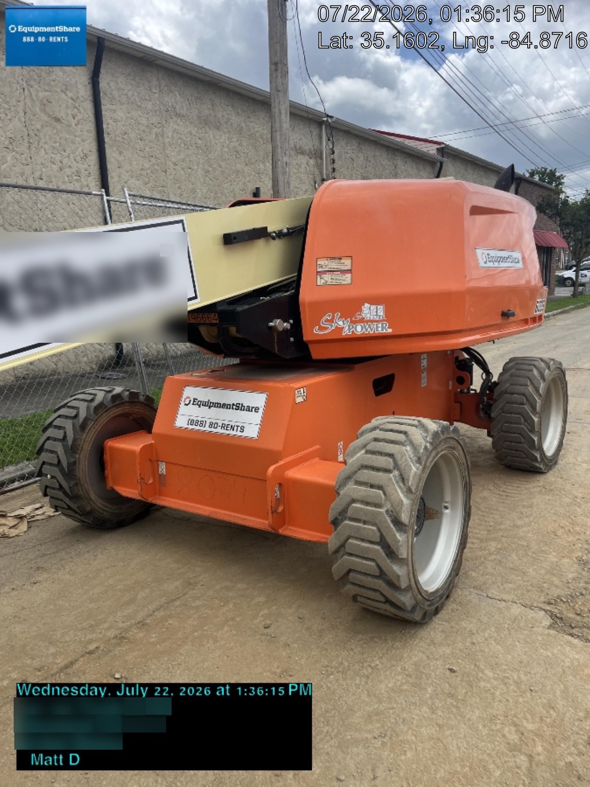 2021 JLG 600S
