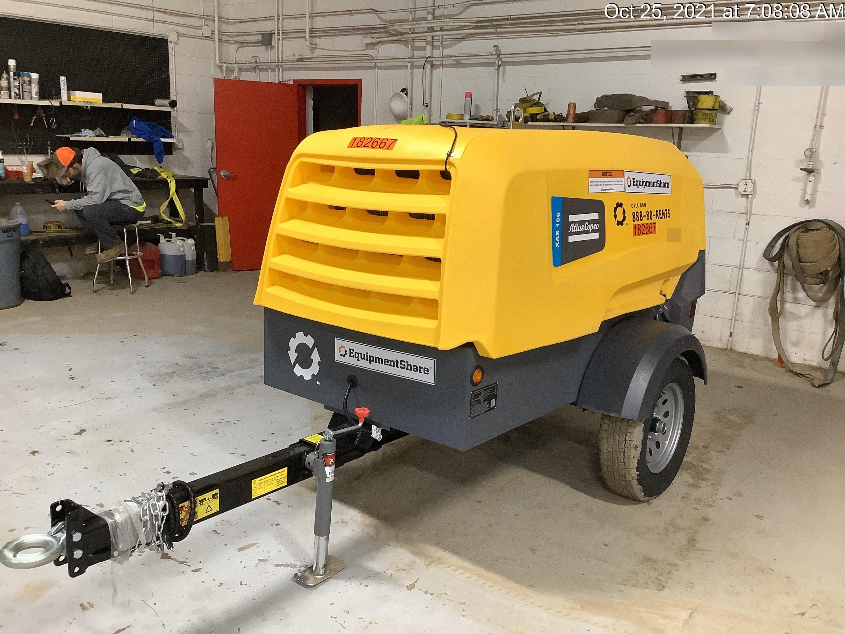 2021 ATLAS COPCO XAS188 CWK