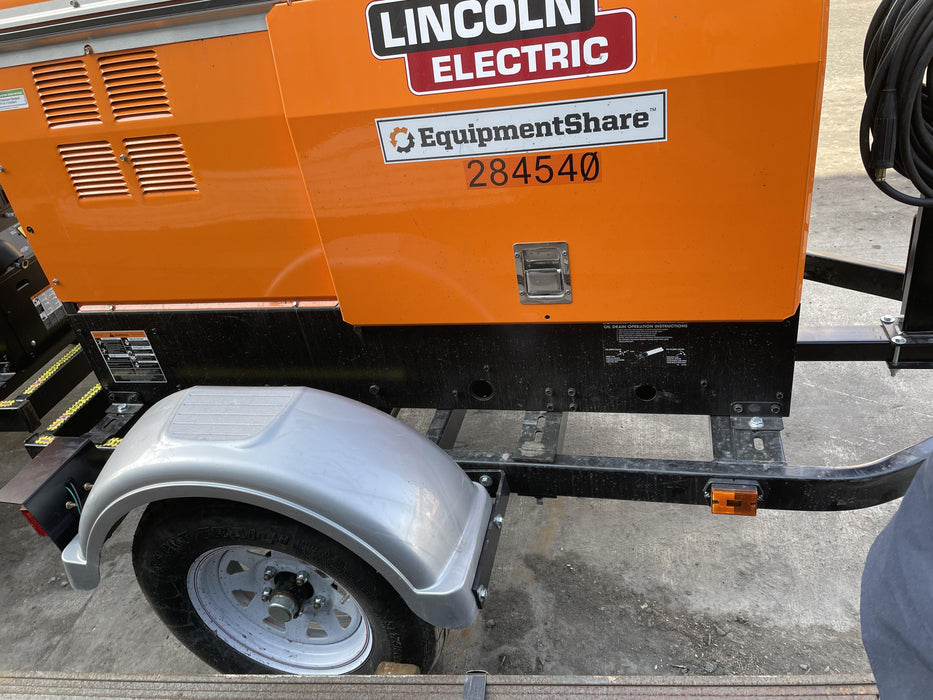 2022 Lincoln Electric LE400 Kubota V1505, Trlr, Cable Rack, Light Kit, ES Decals, T3