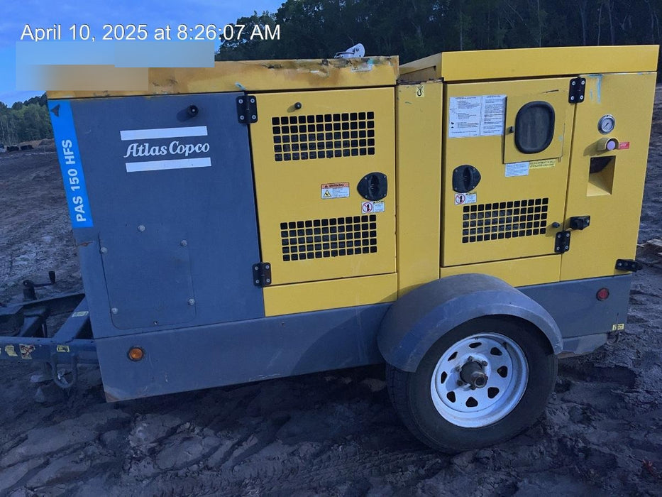 2021 ATLAS COPCO PAS 150 HF CS Enclosed