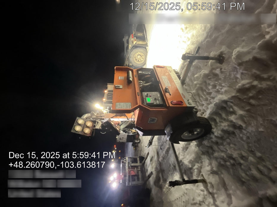 2024 Wanco WLTT-4MM4K Diesel, Deep Sea Controller, Shore Power Plug, Auto Start, (4) 350W LED Floodlights, 4kW Generator, 60 Gal Fuel Tank, 2" Ball, T3