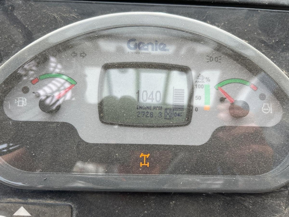 2018 Genie GTH-1056 Genie GTH-1056 w/Enclosed Cab w/HVAC, Work Lights, Solid Tires, Beacon, 60" Carriage and Forks