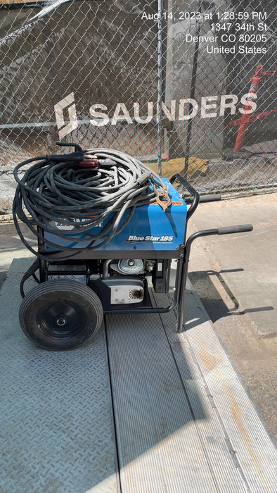 2023 Miller Electric Blue Star 185 Engine Driven Welder, Electric Start, 13 hp, Gas, 6,500 W Peak 907664