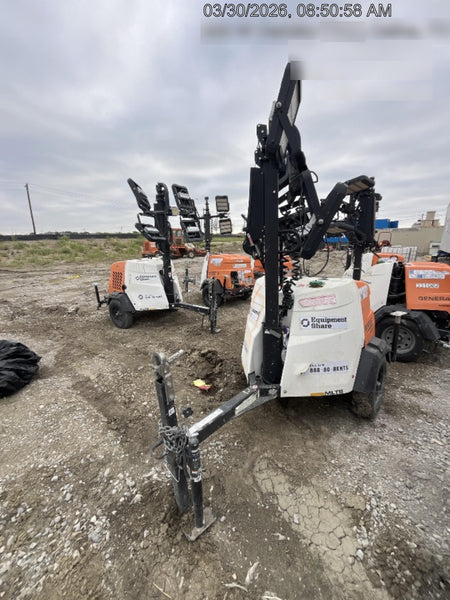 2024 Generac MLT2 Diesel, Flex Switch 120V Input, Powerzone Controller, 
(4) 320W LED Lights, 4kW Generator, 39.9 Gal Fuel Tank, 2" Ball, T3