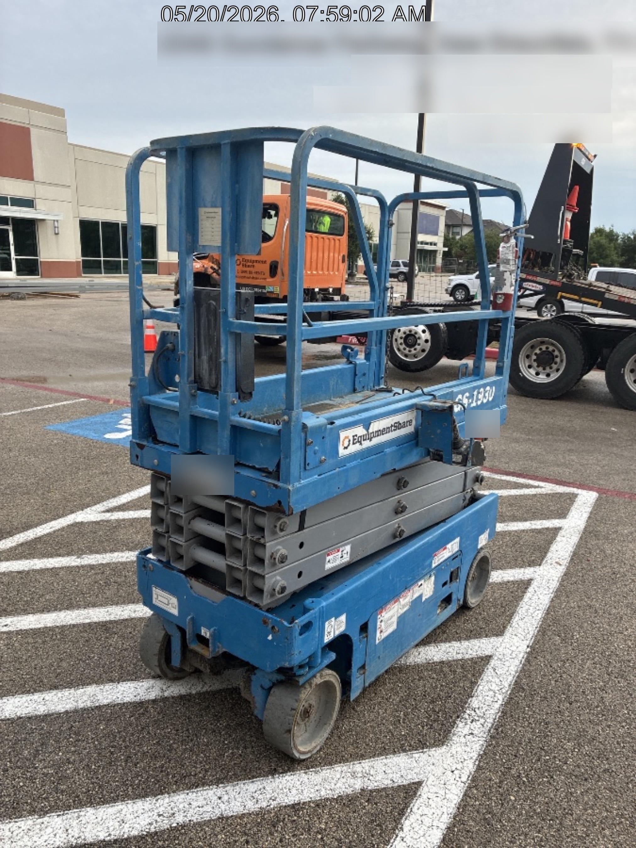 2019 Genie GS-1930 Fixed rails with chain Entry